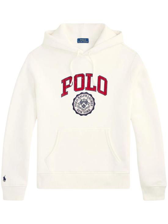 26FW 랄프 로렌 긴팔 티셔츠 710B26149 002 WHITE