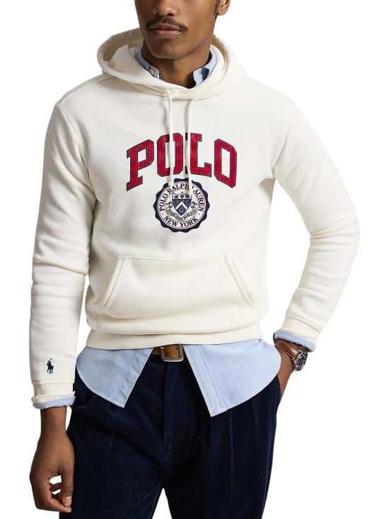 26FW 랄프 로렌 긴팔 티셔츠 710B26149 002 WHITE - RALPH LAUREN