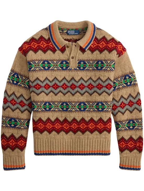 26FW 랄프 로렌 스웨터 710B23901 001 BEIGE