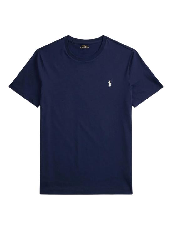 26FW 랄프 로렌 반팔 티셔츠 710671438 525 NAVY