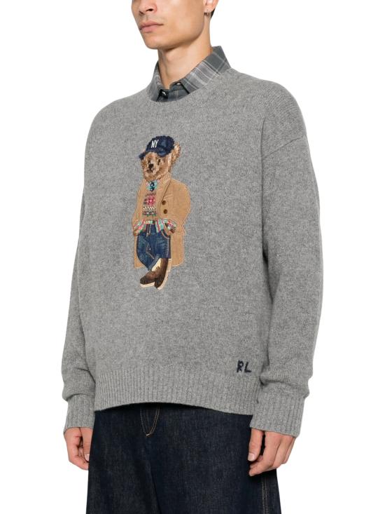 26FW 랄프 로렌 스웨터 710B28590 001 GREY - RALPH LAUREN