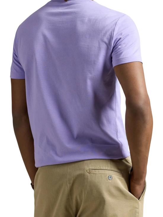 26FW 랄프 로렌 반팔 티셔츠 710671438 434 LIGHT BLUE - RALPH LAUREN