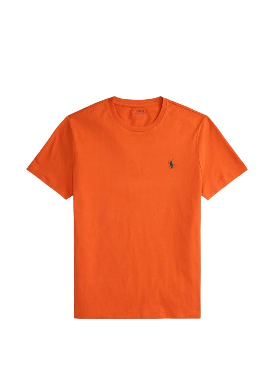 26FW 랄프 로렌 반팔 티셔츠 710671438 542 ORANGE
