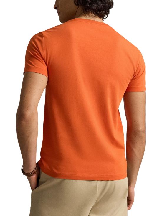 26FW 랄프 로렌 반팔 티셔츠 710671438 542 ORANGE - RALPH LAUREN