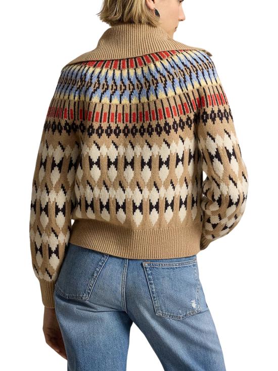 26FW 랄프 로렌 가디건 211B17730 001 BEIGE - RALPH LAUREN