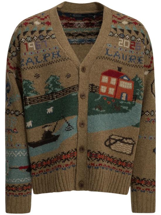 26FW 랄프 로렌 가디건 710B23902 001 BEIGE