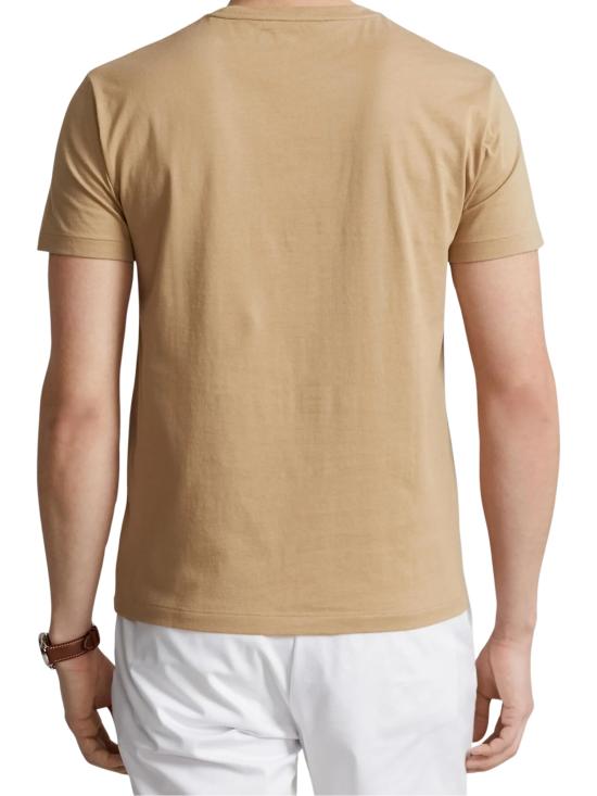 26FW 랄프 로렌 반팔 티셔츠 710671438 329 BEIGE - RALPH LAUREN