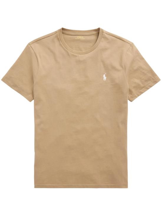 26FW 랄프 로렌 반팔 티셔츠 710671438 329 BEIGE