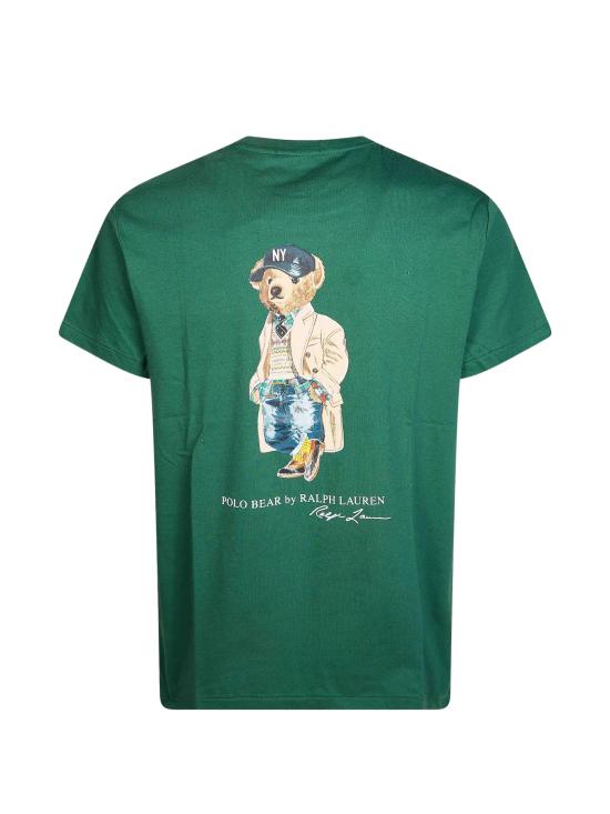 26FW 랄프 로렌 반팔 티셔츠 710B30184 001 GREEN - RALPH LAUREN