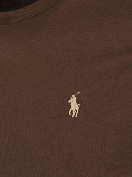 26FW 랄프 로렌 반팔 티셔츠 710671438 533 BROWN - RALPH LAUREN