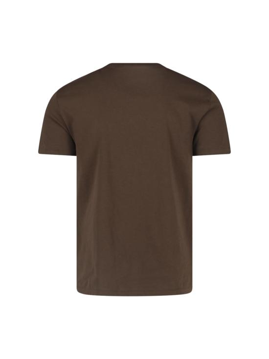26FW 랄프 로렌 반팔 티셔츠 710671438 533 BROWN - RALPH LAUREN