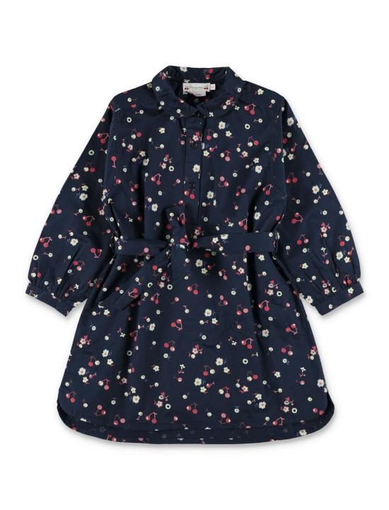 26FW [키즈] 봉쁘앙 원피스 W06GDRW00018 580 MULTICOLORED FLOWERS