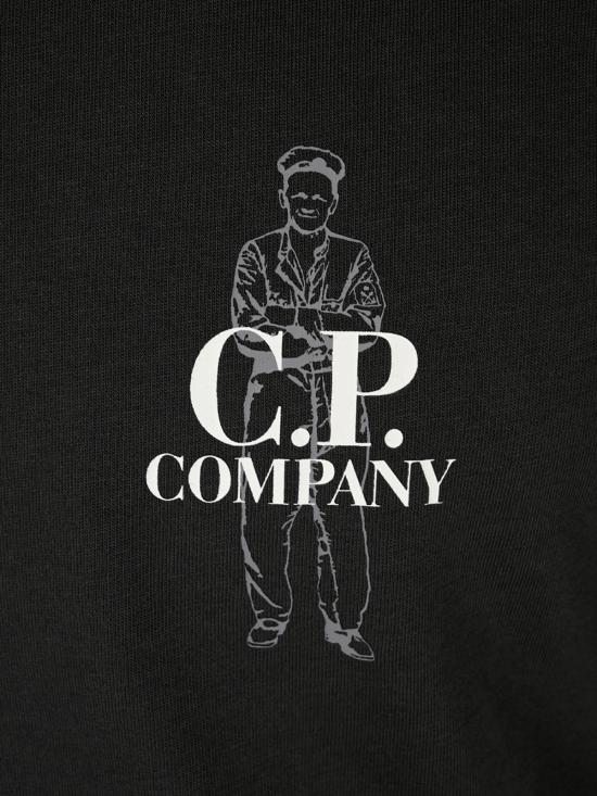 26FW 씨피 컴퍼니 셔츠 21CMTS166A 005100W985 RAVEN - C.P. COMPANY