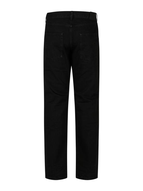 26FW 생로랑 스트레이트 팬츠 854129 Y07YD1238 BLACK SAND - SAINT LAURENT