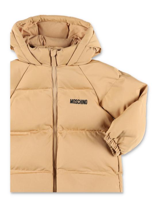 26FW [키즈] 모스키노 롱 자켓/코트 MUS038L3AC4 20351 BEAR BROWN - MOSCHINO