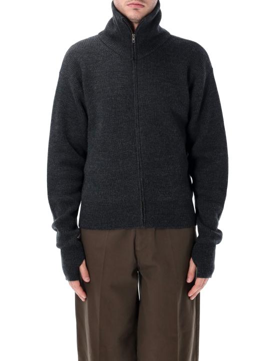 26FW 르메르 버진 울지퍼 가디건 버진 울지퍼 가디건 PO0051LK1068 BK300