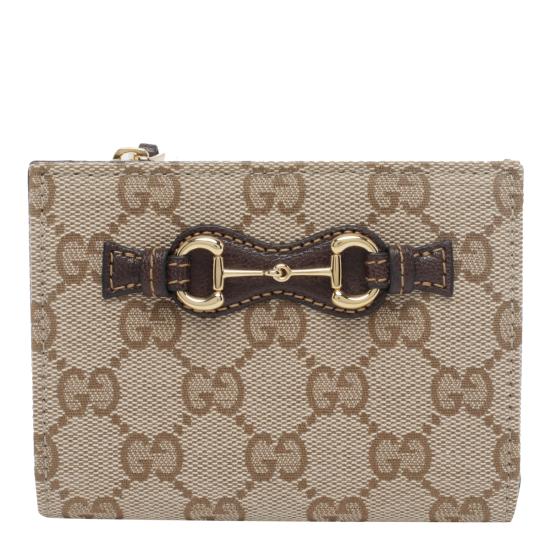 26FW 구찌 홀스빗 스몰 지갑 A006YX FAGH89651 BEIGE
