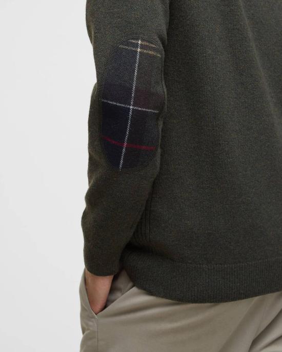 26FW 바버 스웨터 MKN1576 MKN OL91 OLIVE MARL - BARBOUR