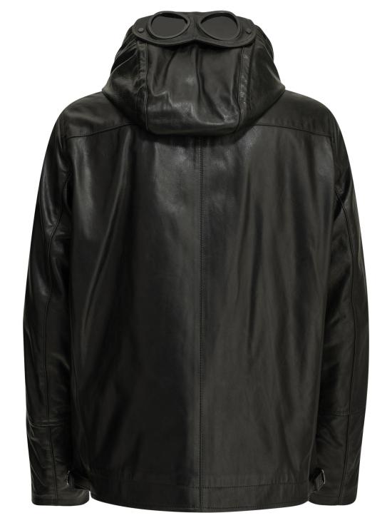 26FW 씨피 컴퍼니 자켓 고글 재킷 및 코트 블랙 - C.P. COMPANY