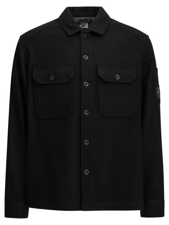 26FW 씨피 컴퍼니 자켓 렌즈 재킷 및 코트 블랙