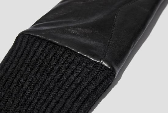 26FW 릭 오웬스 장갑 립 커프스  - 텀블드 램 / RU02F4458 LBE 블랙 - RICK OWENS