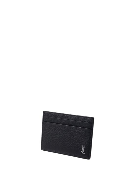 26FW 생로랑 타이니 카산드라 카드 케이스 그레인드 레더 847951 AAELP 1000 NERO - SAINT LAURENT