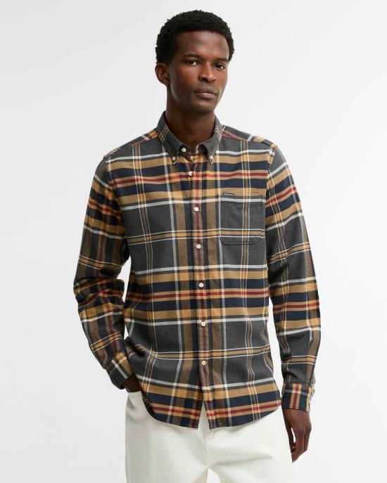 26FW 바버 셔츠 MSH5037 MSH GY52 GREY MARL - BARBOUR