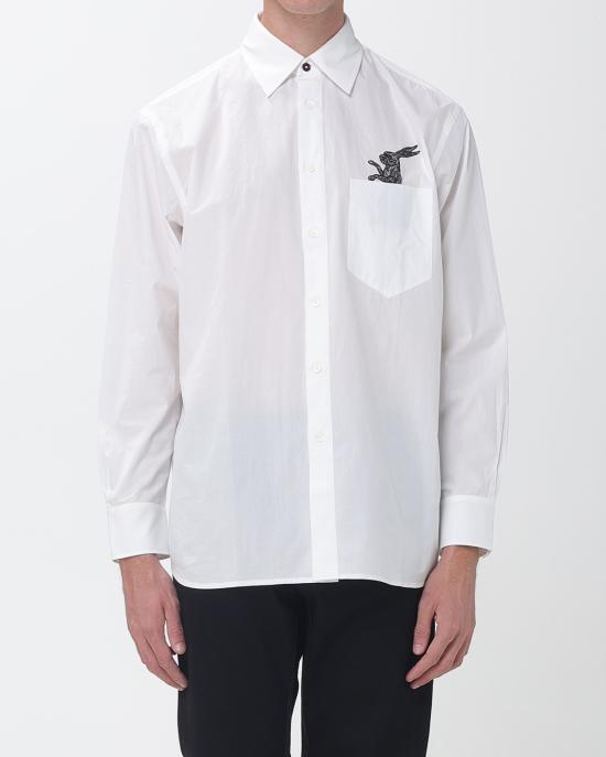 26FW 폴 스미스 긴팔 셔츠 M1R A118R W01592 BIANCO NERO - PAUL SMITH