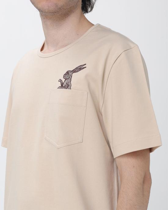 26FW 폴 스미스 반팔 티셔츠 M1R A165 WP5685 06 BEIGE - PAUL SMITH