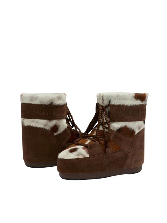 26FW 문부츠 아이콘 나일론 로우 부츠 80D1409930 AM04 WHITE COCOA - MOON BOOT