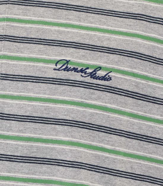 26FW 던스트 반팔 티셔츠 UDTS6C119G2 GREY STRIPE - DUNST
