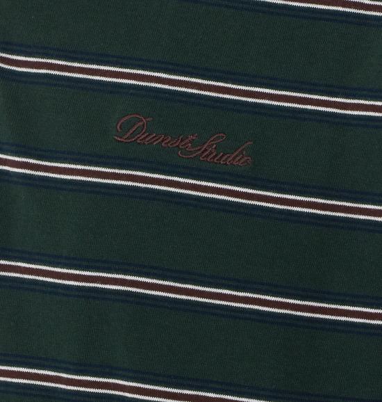 26FW 던스트 반팔 티셔츠 UDTS6C119E2 GREEN FOREST STRIPE - DUNST