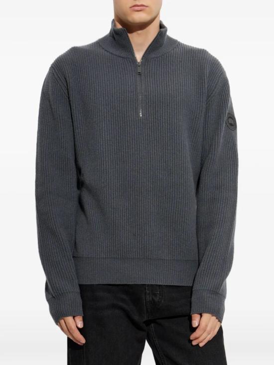 26FW 캐나다구스 반팔 티셔츠 7643MT 9837 ANCHORGREY - CANADA GOOSE
