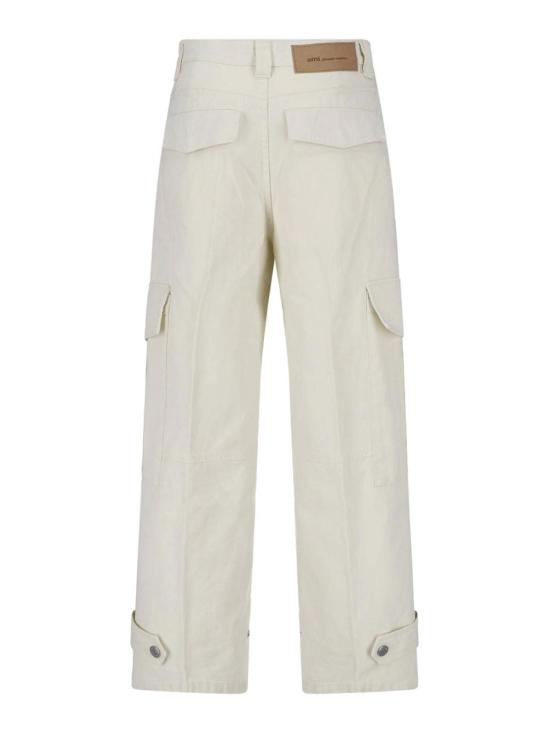 26SS 아미 팬츠 FTR924CO0211185 WHITE - AMI