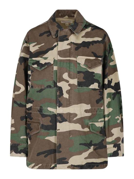 26FW 닐리로탄 수트 자켓 13716W1943KHAKIOVERDYEDCAMO MULTICOLOUR