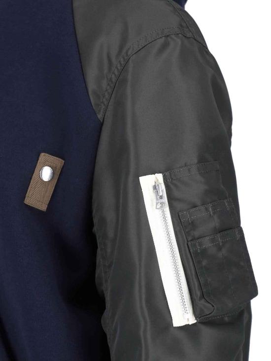 26FW 사카이 봄버 자켓 2604136M233 BLUE - SACAI