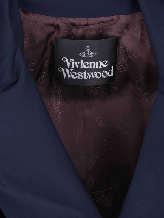 26FW 비비안웨스트우드 드렁큰 테일러드 자켓 1401006CW01IOK410 BLUE - VIVIENNE WESTWOOD