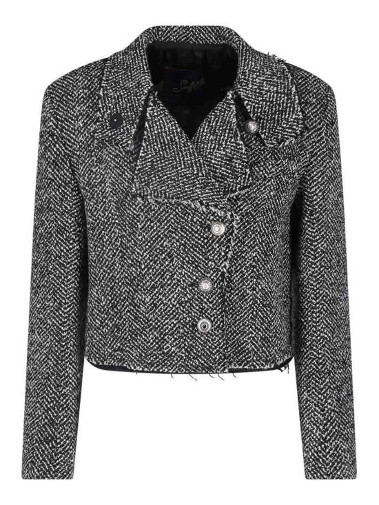 26FW 씨페러 수트 자켓 SWJ0185TWF01289099 BLACK