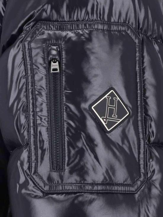 26FW 에르노 마야 후드 쇼트 다운 재킷 PI001416U129739300 BLACK - HERNO