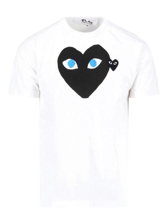 25FW 꼼데가르송 반팔 티셔츠 AXT0880511 WHITE