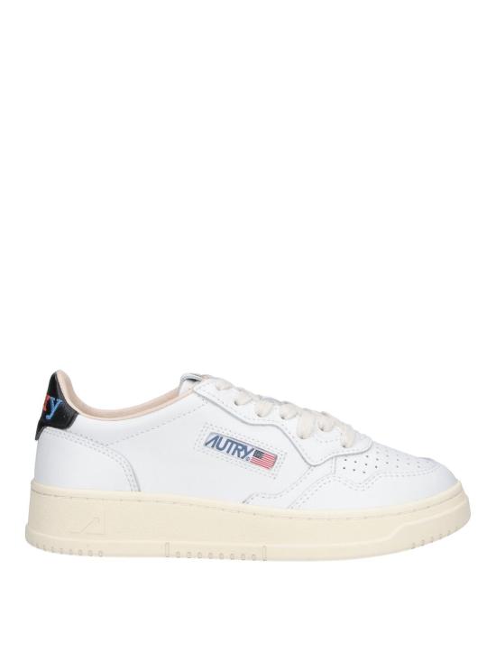 26FW 오트리 메달리스트 로우 레더 스니커즈 AULWBG02 WHITE