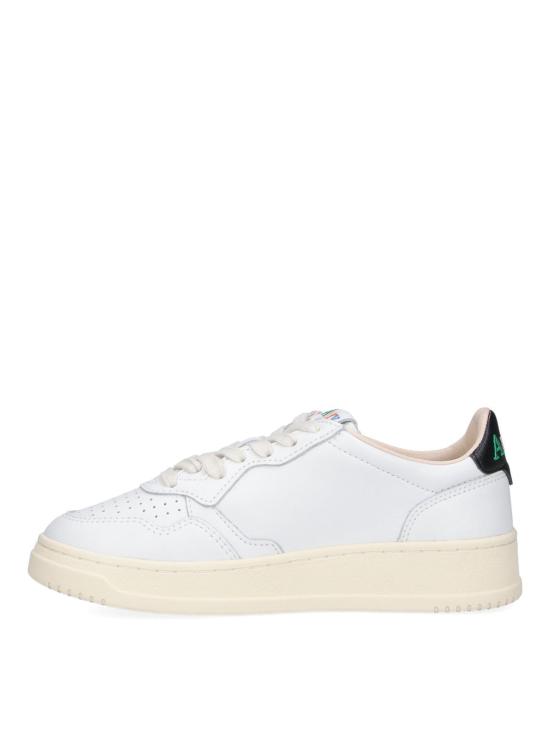 26FW 오트리 메달리스트 로우 레더 스니커즈 AULWBG02 WHITE - AUTRY