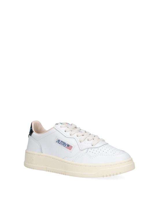 26FW 오트리 메달리스트 로우 레더 스니커즈 AULWBG02 WHITE - AUTRY