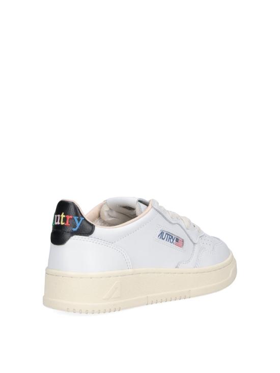 26FW 오트리 메달리스트 로우 레더 스니커즈 AULWBG02 WHITE - AUTRY