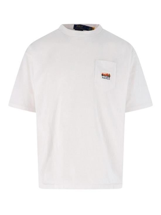 26FW 폴로 랄프로렌 반팔 티셔츠 710B26158002 WHITE