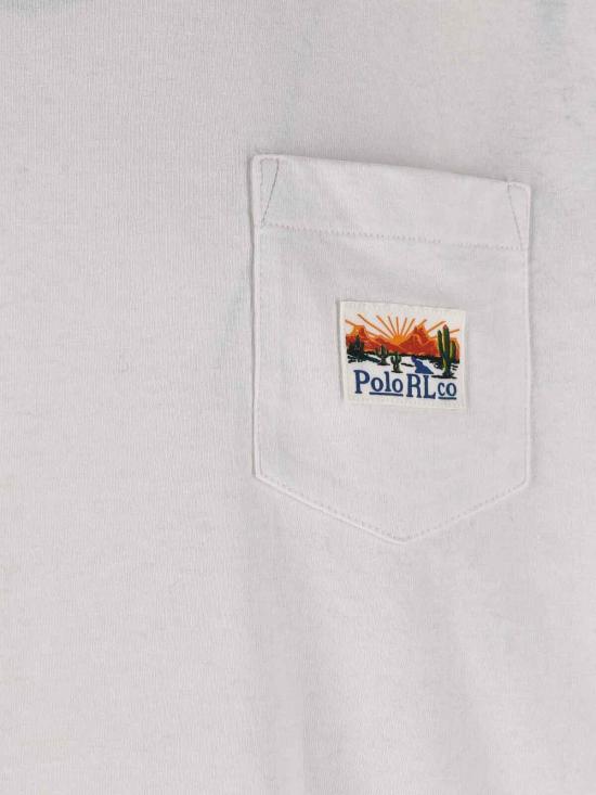 26FW 폴로 랄프로렌 반팔 티셔츠 710B26158002 WHITE - POLO RALPH LAUREN