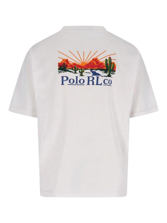 26FW 폴로 랄프로렌 반팔 티셔츠 710B26158002 WHITE - POLO RALPH LAUREN