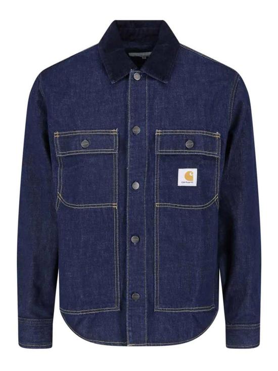26FW 칼하트 데님 자켓 I03753245302 BLUE