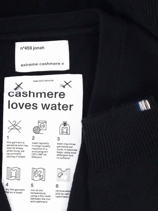 26FW 익스트림캐시미어 가디건 JONAHRAVEN BLACK - EXTREME CASHMERE