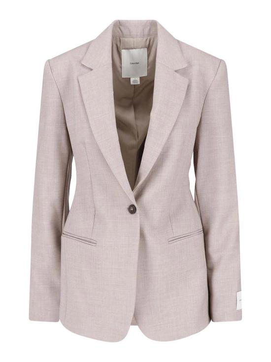26FW 캘빈클라인 수트 자켓 LV044F413GHMT BEIGE